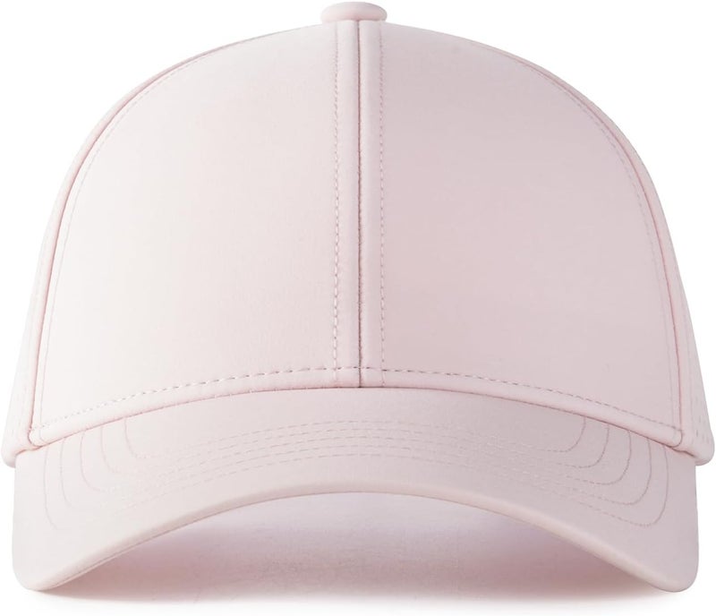 VOBOOM Men Quick Dry Baseball Cap Laser Cut Mesh Ball Curved Brim Snapback Hat - Image 2